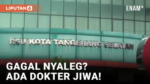 VIDEO: RSU Tangsel Sediakan Dokter Jiwa Untuk Caleg yang Gagal