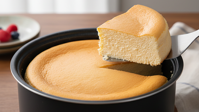 Resep Cheesecake Magic Com: Lembut Lumer Maksimal Tanpa Oven