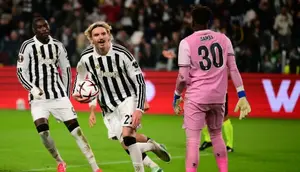 Hasil Liga Europa:  Juventus Diimbangi Rennes, AC Milan Dibantai Bournemouth