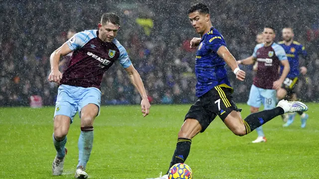 FOTO: Manchester United Ditahan Imbang di Markas Burnley