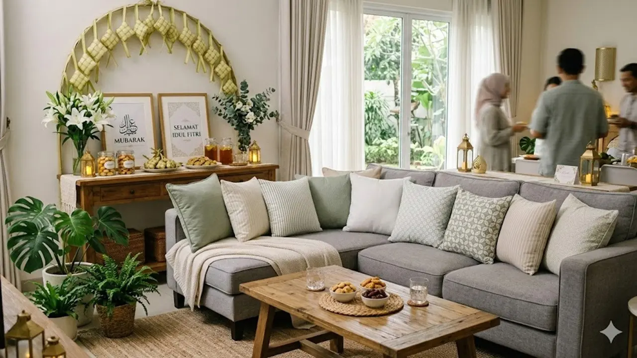 Ide Dekorasi Rumah untuk Open House Lebaran