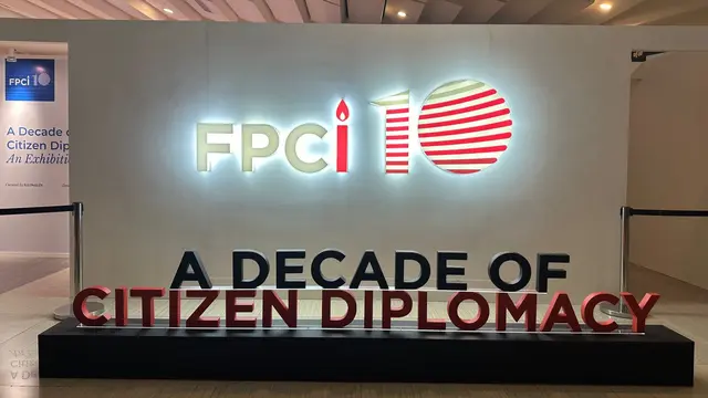 Konferensi politik luar negeri CIFP 2024 yang diselenggarakan oleh FPCI di The Kasablanka, Sabtu (30/11/2024). (Liputan6.com/Benedikta Miranti)