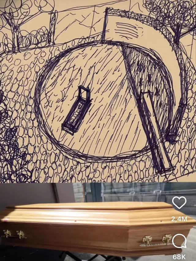 Foto Makam Eril desain Ridwan Kamil