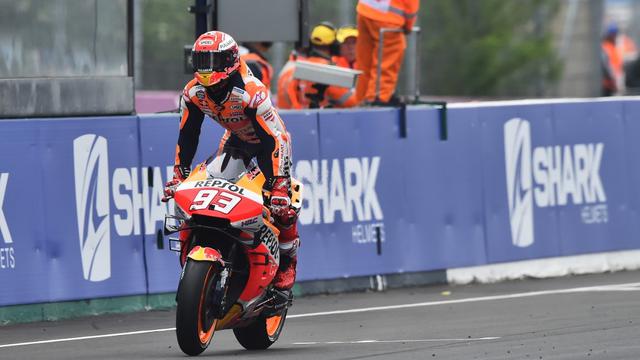 Image result for Juara MotoGP Prancis, Marc Marquez Terbantu Mesin Baru dan Gaya Balap