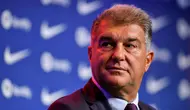 Presiden Barcelona, Joan Laporta. (Pau BARRENA / AFP)
