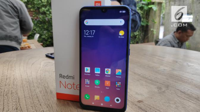 Redmi Note 7. Liputan6.com/Agustinus Mario Damar