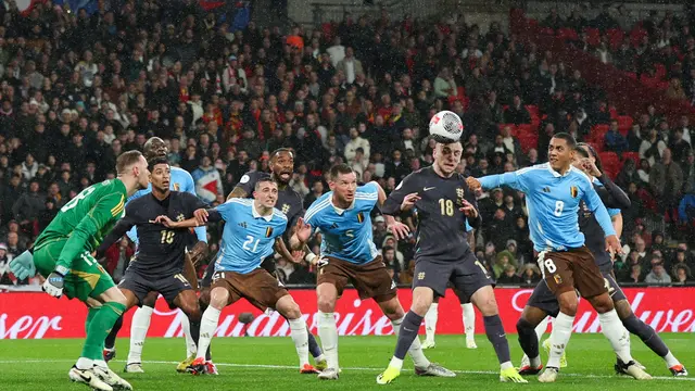 Inggris vs Belgia, Uji Coba Internasional