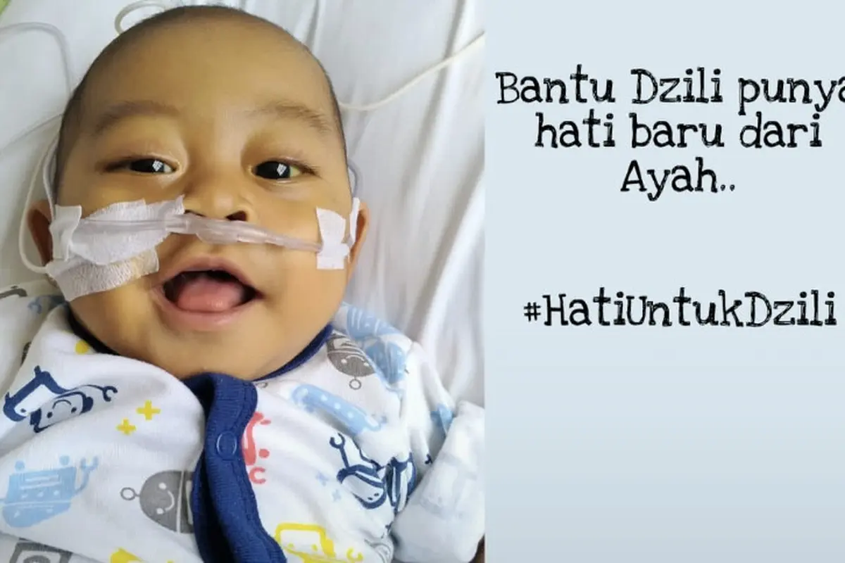 Hati Untuk Dzili, Perjuangan Bayi Dzili Cangkok Hati