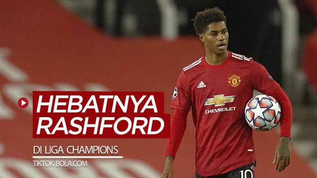 Berita video TikTok Bola.com kali ini membahas kehebatan bintang Manchester United, Marcus Rashford, di Liga Champions 2020/2021. Apakah itu?