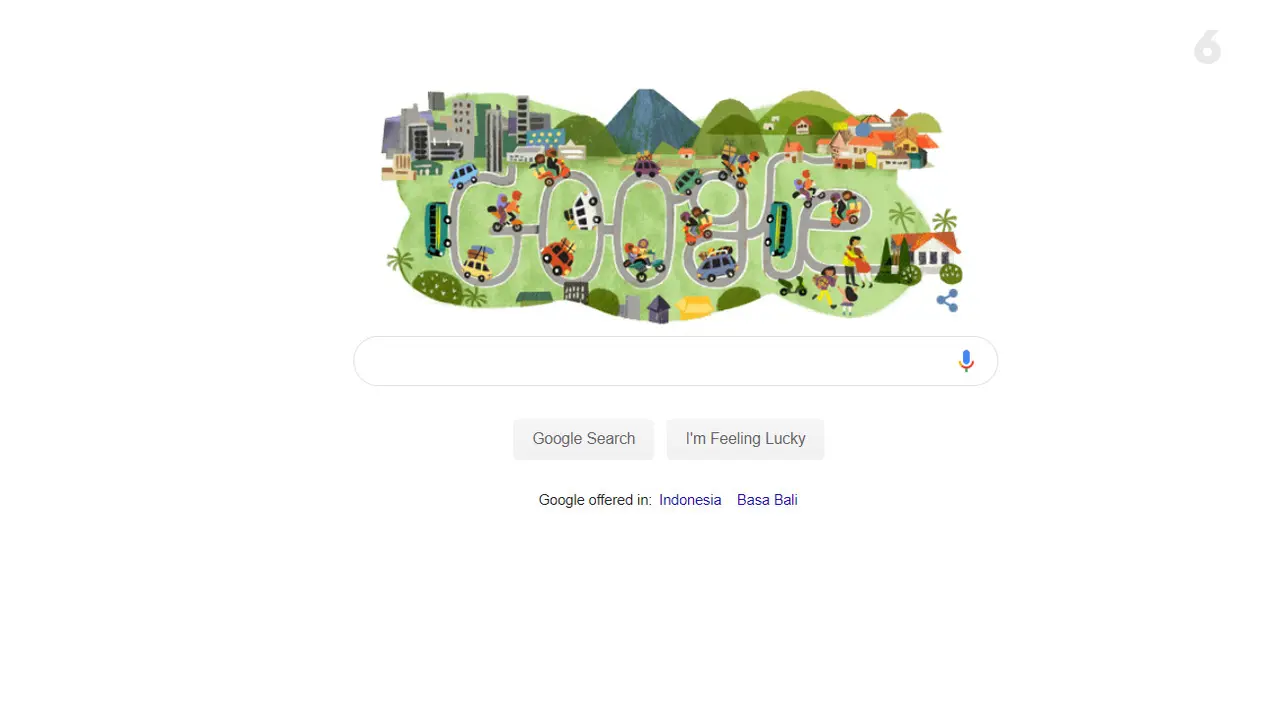 Google doodle mudik