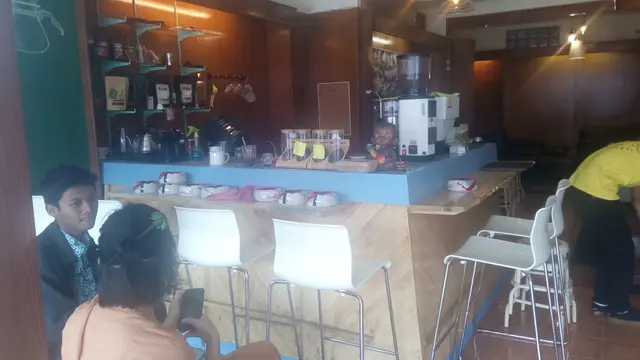 Suasana di Kafe Kopi 4458 Aa Mapan Garut, Jawa Barat