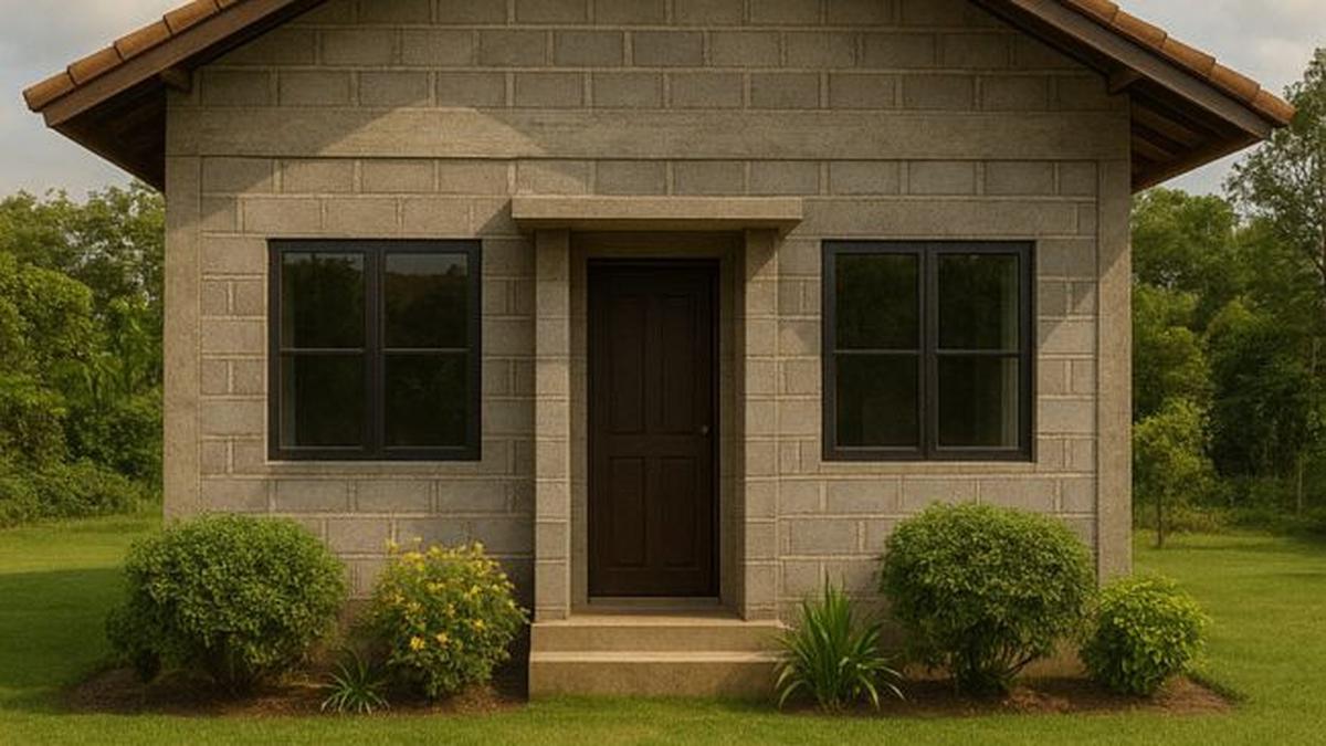 8 Model Rumah Sederhana dari Batako dengan Atap Pelana, Referensi Hunian Hemat Biaya