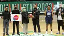 Indosat Ooredoo Hutchison (IOH) meluncurkan program pelatihan talenta basket ke sekolah yang bertujuan untuk pemberdayaan generasi muda dan talenta olahraga terbaik Indonesia dibidang bola basket. (Liputan6.com/HO/IOH)