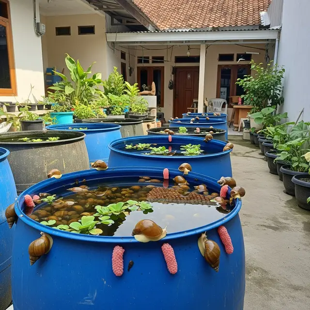 12 Ide Ternak Mini di Drum Plastik Bekas 100 Liter, Hemat Lahan dan Biaya