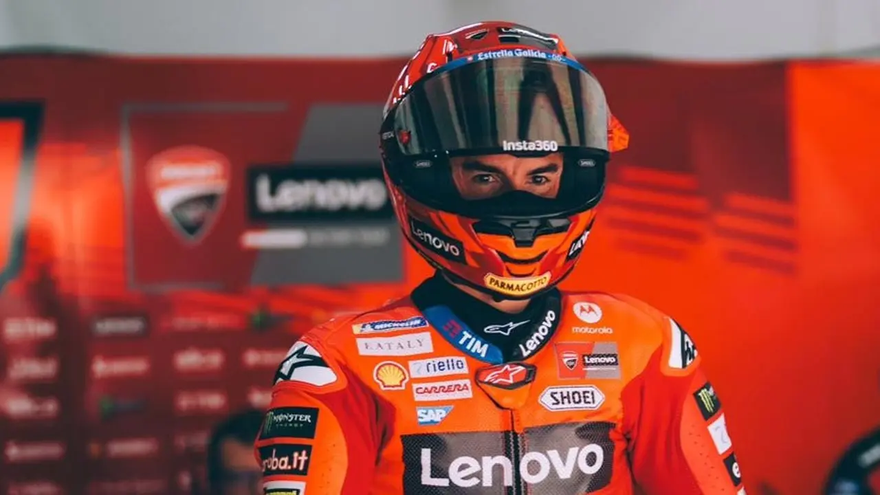 Pembalap Ducati Lenovo Team, Marc Marquez (c) Ducati Corse