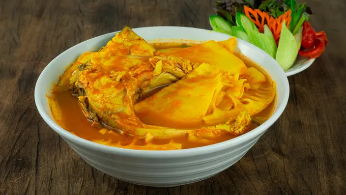 gulai ikan rebung asam