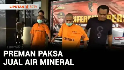  Jual Paksa Air Mineral ke Sopir Truk, 6 Anggota Ormas di Sumedang Diciduk