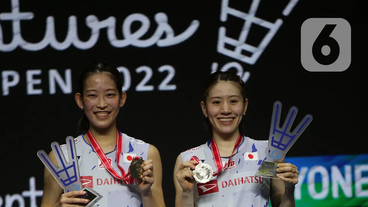 FOTO: Nami Matsuyama / Chiharu Shida Juara Ganda Putri Indonesia Open 2022