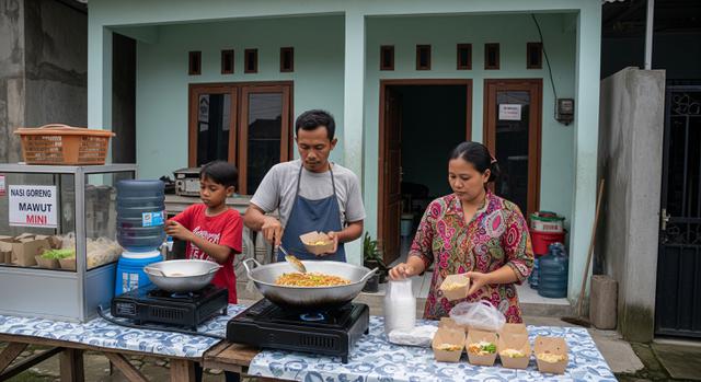 1. Nasi goreng rumahan