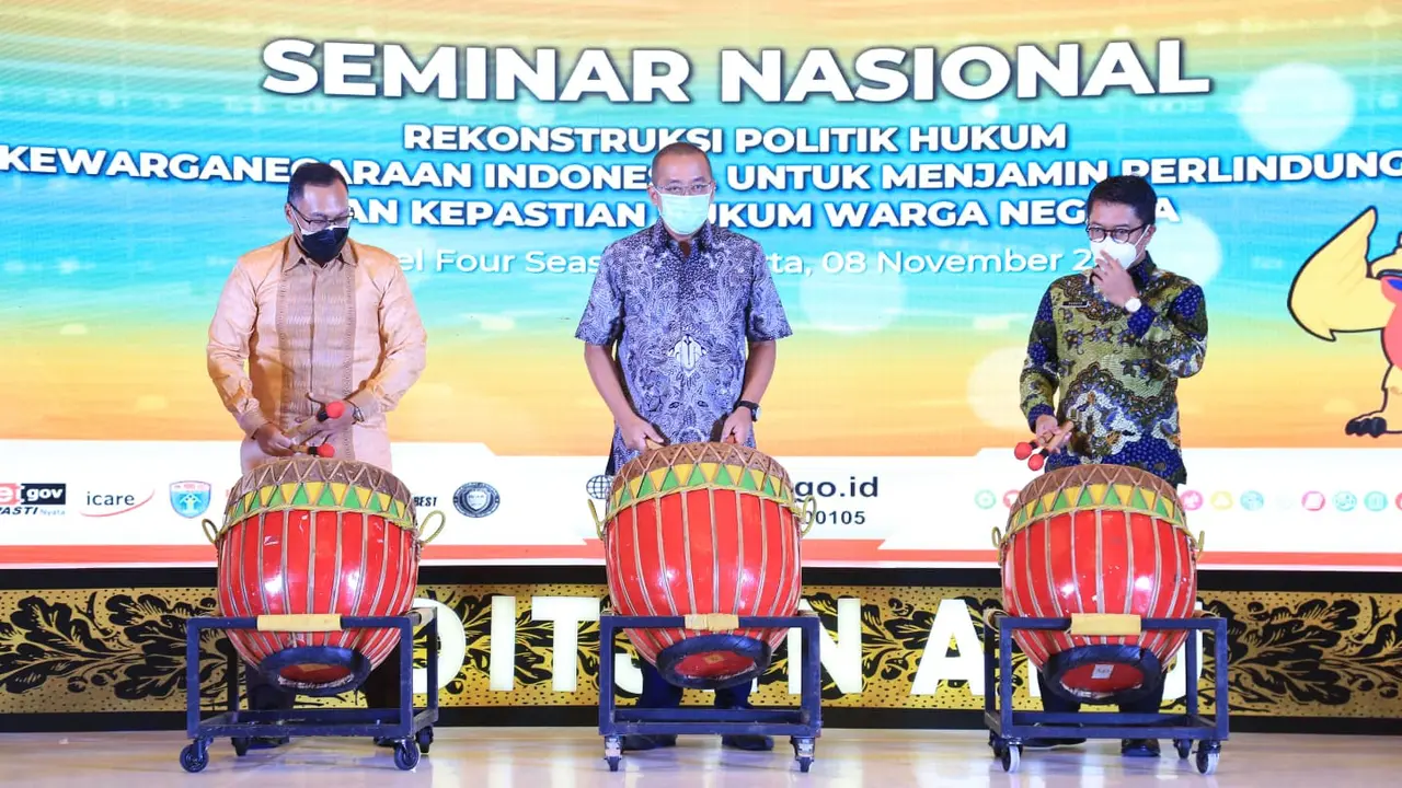Direktur Jenderal Administrasi Hukum Umum (Dirjen AHU) Kementerian Hukum dan HAM RI Cahyo R Muzhar