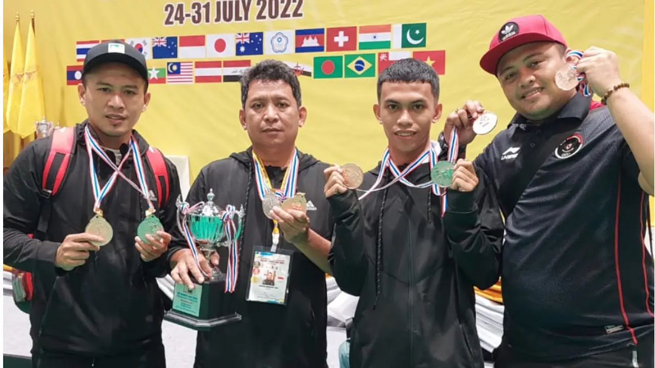 Para atlet dan Pelatih asal Gorontalo