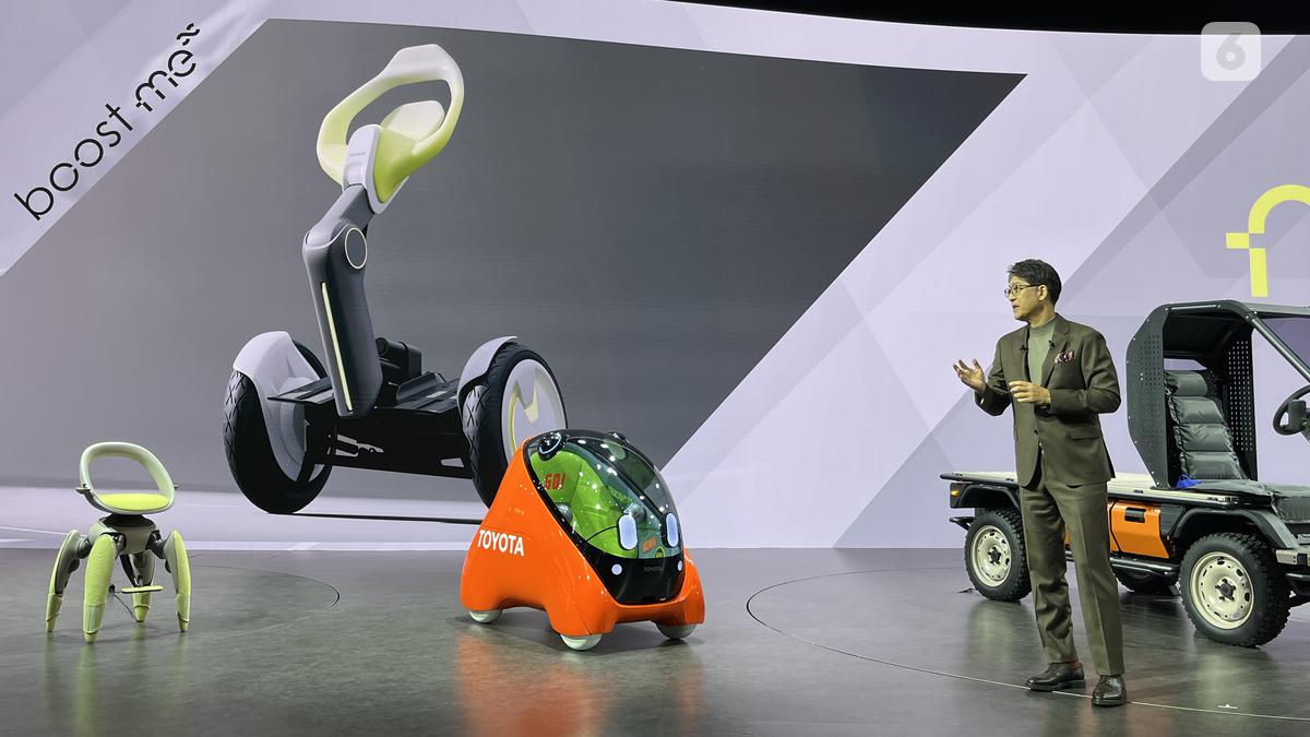 Laporan Liputan6.com dari Tokyo: Bukan Cuma Mobil, Toyota Pamer Robot hingga Skuter Listrik di JMS 2025