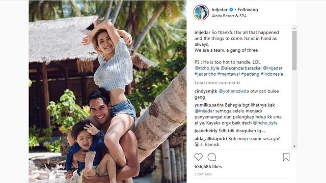 Jessica Iskandar dan Richard Kyle