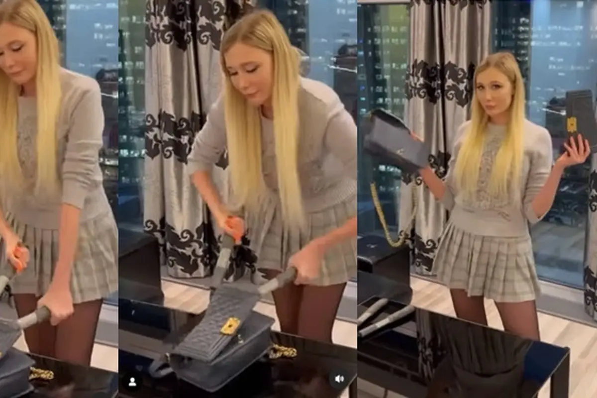 Sosialita hingga Influencer Rusia Ramai-Ramai Gunting Tas Chanel