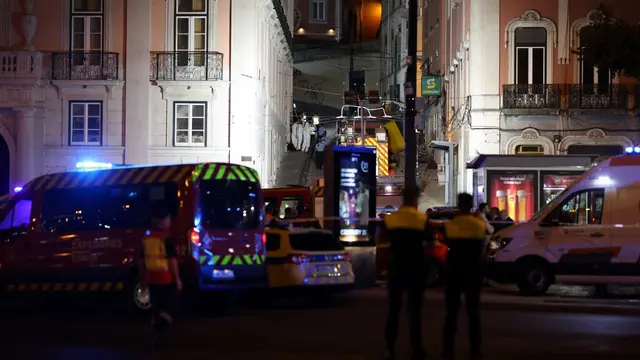 Tragedi Tergelincirnya Kereta Kabel Ikonis di Lisboa Portugal, 15 Penumpang Tewas di Tempat