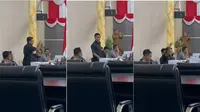Viral, Anggota DPRD Kabupaten Gorontalo Mengamuk Saat Rapat Anggaran