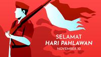 Ilustrasi Peringatan Hari Pahlawan 10 November (Photo created by Freepik)