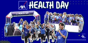 Here's event recap fully handled by Fimela Event for AXA Health Day 2023. A signature event from AXA Mandiri Health Insurance collaborated with KapanLagi Youniverse Community, with special programme :1. Talkshow 2. Zumba with Professional Instructure3. Special Performance by Vidi Aldiano