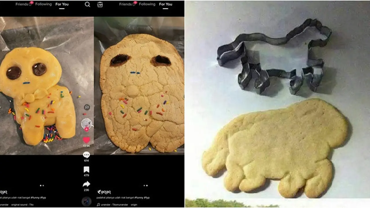 Sudah Pakai Cetakan, 6 Ekspektasi Vs Realita Hasil Bikin Roti Ini Tetap Gagal