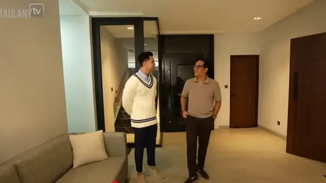 Punya Kamar dan Ruangan Khusus ART di Rumah Mewahnya, Verrell Bramasta Banjir Pujian.  foto: Youtube TAULANY TV