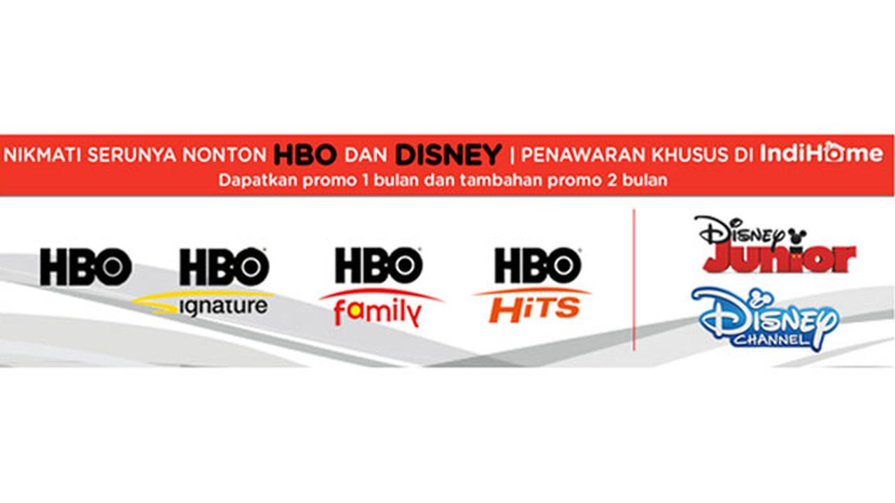 Promo Khusus HBO dan Disney di Indihome