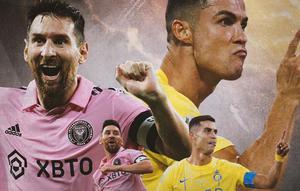 Ilustrasi - Lionel Messi dan Cristiano Ronaldo (Bola.com/Adreanus Titus)