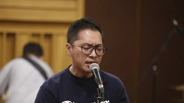 Kerispatih Latihan Bareng Sammy Simorangkir untuk Konser Gen-P Generasi Pesta. (KapanLagi.com/Bayu Herdianto /ums)