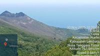 Gunung Ile Werung di Lembata NTT Erupsi Eksplosif, Dua Desa Beresiko