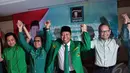 Romahurmuziy membantah partainya saat ini sedang mengalami konflik yang menyebabkan perpecahan kepengurusan, Jakarta, Minggu (14/9/2014) (Liputan6.com/Miftahul Hayat) 