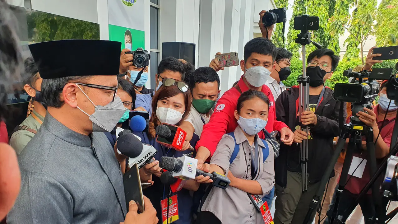 Wali Kota Bogor Bima Arya Sugiarto usai mengikuti sidang sebagai saksi di PN Jakatar Timur. (Merdeka.com/Bachtiarudin Alam)