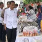 Presiden Joko Widodo bertemu nasabah program MEKAAR di Kemayoran, Jakarta Pusat (Foto: Dok Kementerian BUMN)