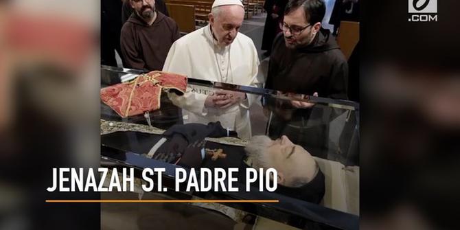 VIDEO: Sudah 50 Tahun, Jenazah St Padre Pio Masih Sempurna