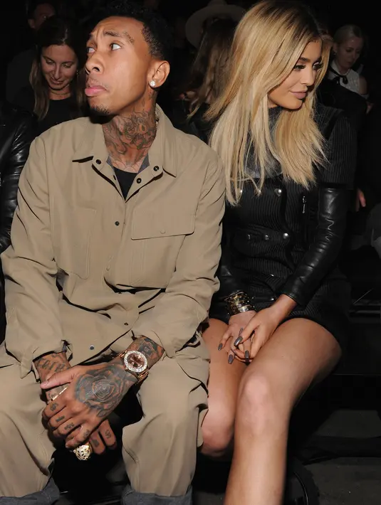 Kini, Kylie Jenner dan Tyga belum memutuskan untuk membicarakan anak. Keduanya masih menikmati hubungan asmara yang sempat kandas lalu di bina kembali. (AFP/Bintang.com)