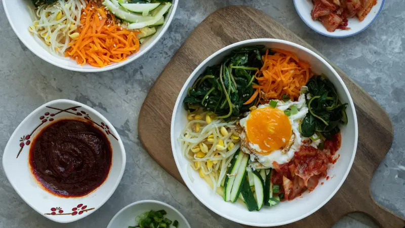 Ilustrasi Bibimbap