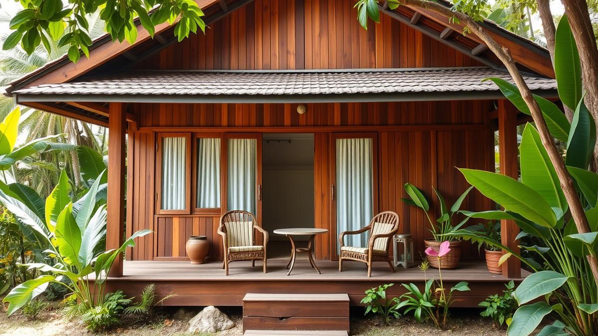 8 Model Teras Depan Rumah Kampung Sederhana yang Menawan dan Nyaman