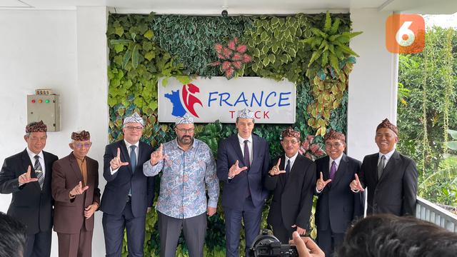 Acara "La Semaine Francophonie" di SMA Labschool Cibubur.