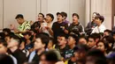 <p>Suasana acara Roaring night Manchester City vs Arsenal di Ibis Style Jakarta, Tanah Abang, Minggu (31/3/2024). (Bola.com/M Iqbal Ichsan)</p>