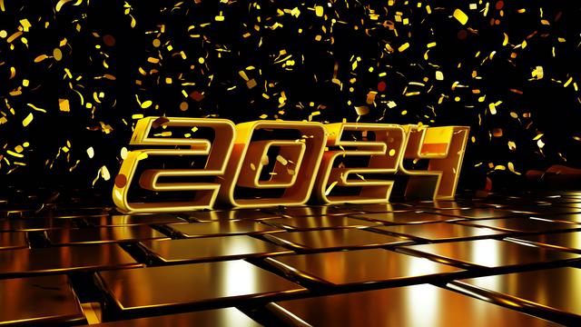 Ilustrasi Tahun Baru 2024