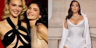 Keluarga Jenner dan Kardashian selalu berhasil mencuri perhatian di setiap acara besar yang mereka hadiri. Dengan kombinasi kecantikan yang luar biasa, gaya busana yang selalu mencengangkan, dan aura bintang yang kuat, setiap langkah mereka menjadi sorotan media dan publik. [@kendalljenner/@kyliejenner@kimkardashian].