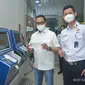 Menteri Perhubungan Budi Karya Sumadi saat meninjau Kereta Bandara Yogyakarta International Airport (YIA). (Dok. Kemenhub)